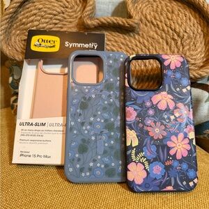 OtterBox Symmetry Series iPhone 15 Pro Max Cases - bundle of 3